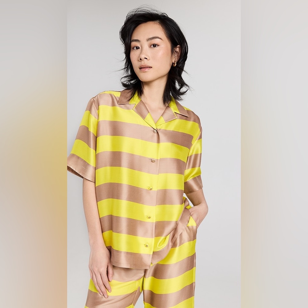 NWT Zimmermann Wonderland Short Sleeve Shirt